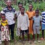 Project Manager Bonface Chigwanda with some of the  MACHICA-orphans